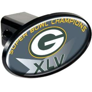   Packers Super Bowl 45 Champs Trailer Hitch Cover: Sports & Outdoors