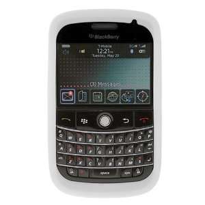  SUPERIOR BLACKBERRY 9000 RUBBER SKIN WHITE NIC Cell 