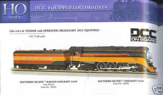   SP DAYLIGHT SPEC DCC LOCO TENDER # 4449 SOUTHERN PACIFIC 4 8 4  