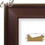 Mahogany Custom Picture Frames (10/11/12 Wide)  