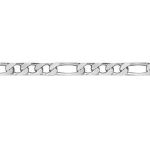  Sterling Silver 60 cm Long Extra Large 7 mm Luxury Figaro 