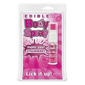  Edible Body Spray Strawberry
