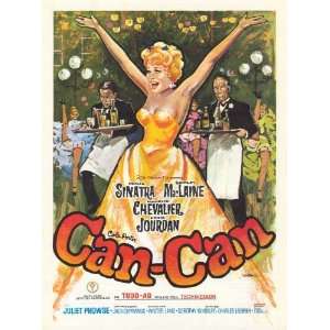  Can Can Movie Poster (27 x 40 Inches   69cm x 102cm) (1960 