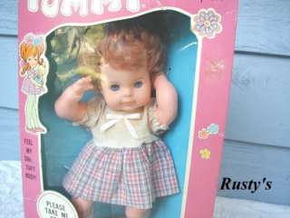 1970s Vintage UNEEDA Baby doll YUMMY (NRFB) in Original BOX SO CUTE 