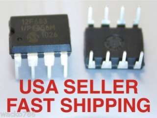 10 Microchip PIC12F683 PIC 12F683 I/P DIP   EXPEDITED SHIPPING 