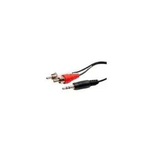  Cables Unlimited AUD 1200 06 3.5mm to 2 RCA Cable (6 feet 