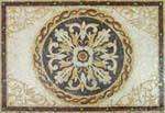 43.7x30.9lovely marble mosaic floor, wall inlay decor  
