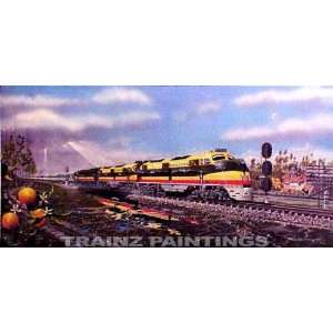  Seaboard Central Florida Crossing II Print   Signed 