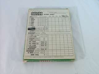 Kismet Score Pads 1969 Lakeside Toys no 8338  