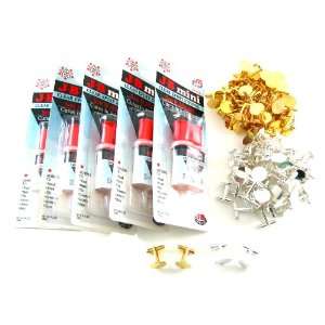    Advance DIY Cufflink Craft Kit : 100 Settings & 5 Glues: Jewelry