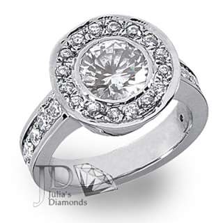 52 CT Round Diamond Engagement Ring H VS1 708710442  