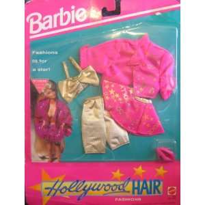  Barbie   Hollywood Hair Fashions   Clothes Fit For a Star 