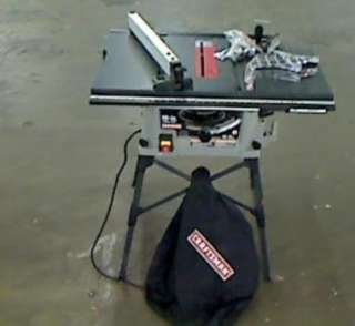 CRAFTSMAN 10, 15 AMP INDUSTRIAL BENCH TABLE SAW 28462 $229.99  