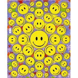Happy Face Smiley STICKER SHEET C130 ~ Great reward sticker for 