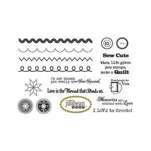   Soup Collection   Unmounted Rubber Stamp   Homemade 6 Bean Soup: Arts