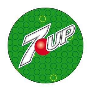 7 Up Logo Soda Button B 3860: Toys & Games