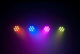4BAR 4 BAR LED DJ PAR64 DMX WASH STAGE LIGHT KIT SYSTEM  