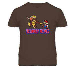 Donkey Kong Nintendo Classic Video Game T Shirt  