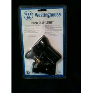  Westinghouse Mini Clip Light in Black