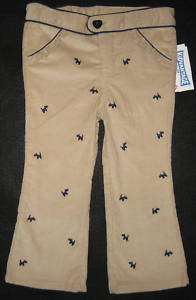 Girls Scottie Dog Pants NWT 18M 2T 3T Winter Clothes  