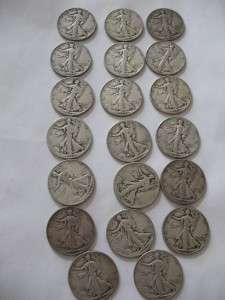   LIBERTY $10.00 FACE 90% SILVER HALF DOLLARS 1944 & 1945 S COINS +GOLD