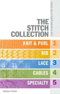 The Stitch Collection A Box of Portable Guides to Knit Stitches