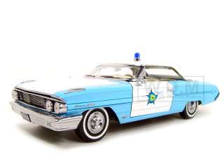 1964 FORD GALAXIE 500 XL POLICE 1:18 DIECAST MODEL  