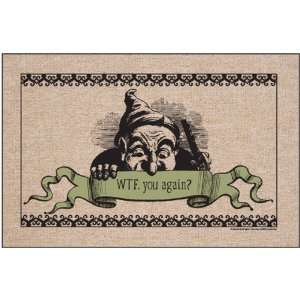  WTF. You again?  doormat Patio, Lawn & Garden