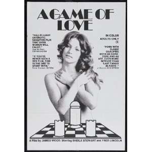  A Game of Love (1977) 27 x 40 Movie Poster Style B: Home 