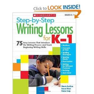  Step by Step Writing Lessons for K 1 75 Easy Lessons That 