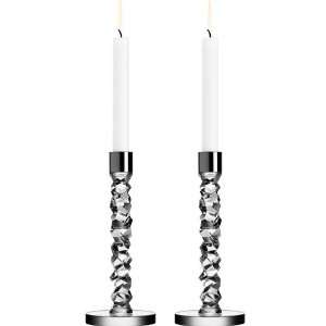  Orrefors 6590162 Carat Candlestick Pair