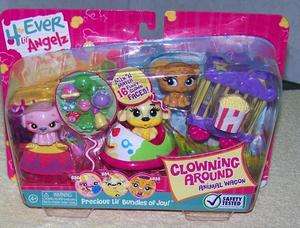 Ever Lil Angelz*Clowning Around* Animal Wagon Set  