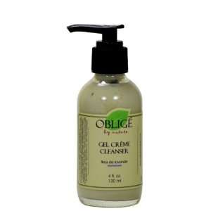   Gel Creme Facial Cleanser   Lavender, 4 oz   Oblige by Nature Beauty