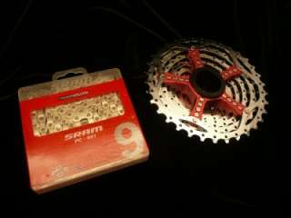 SRAM PC 991 Chain and PG 990 11 34 Cassette Combo NEW 710845619137 