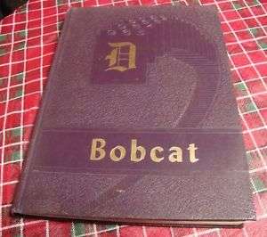1965 Dimmitt Texas High School Yearbook Bobcat  