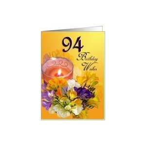  94th Birthday Wishes greeting card Card Toys & Games