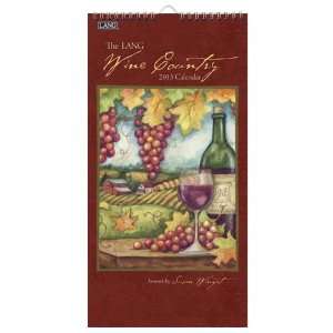  Wine Country 2013 Vertical Wall Calendar: Office Products