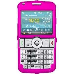 New Amzer Rubberized Hot Pink Snap Crystal Hard Case For 