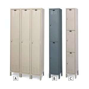  RELIUS SOLUTIONS Economical Steel Lockers   Gray