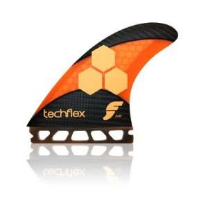  Future Fins   Techflex FAM2 Thruster Tri Fin Set   Orange 