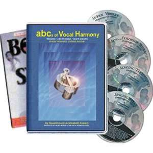  Born to Sing ABCs of Vocal Harmony (4 CDs/Book) Musical 