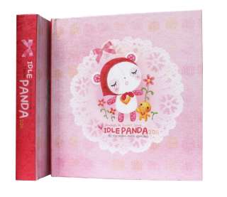 2011 Daily planner Idle PANDA character Diary hardcover  