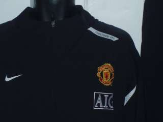 MANCHESTER UNITED BNWT Tracksuit Authentic player gear NIKE XXL black 
