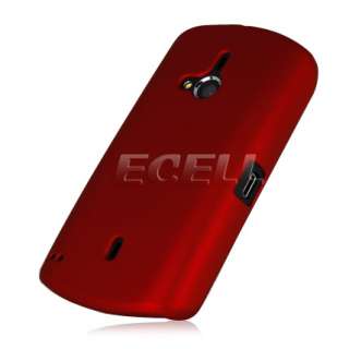 RED HYBRID HARD BACK CASE FOR SONY ERICSSON LIVE WITH WALKMAN WT19 