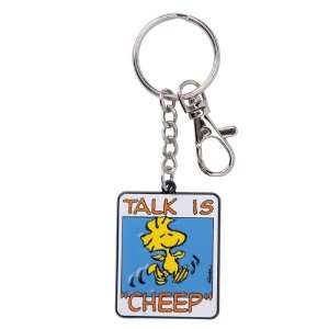  Woodstock Talk Is Cheep Enamel Keychain Case Pack 6 Arts 