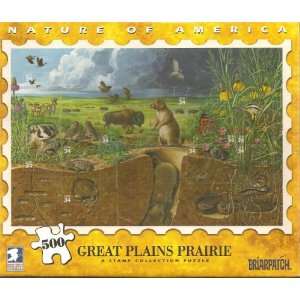 Great Plains Praire a Stamp Collection Puzzle 500 Pc