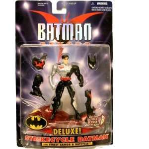   Batman Beyond Deluxe > Strikecycle Batman Action Figure: Toys & Games