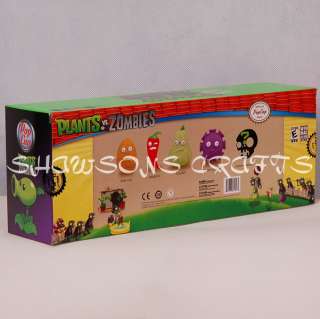 PLANTS VS ZOMBIES SET OF 4 EYE POPPING FIGURES TOY  