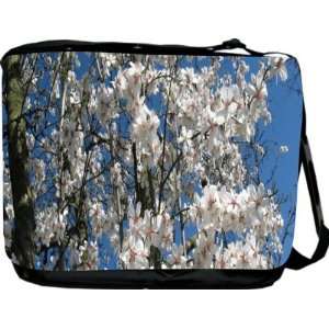  Cherry Blossom Tree Branches Messenger Bag   Book Bag 