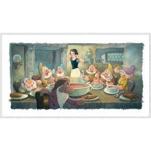   Lost Soup Scene   Disney Fine Art Giclee by Toby Bluth: Home & Kitchen